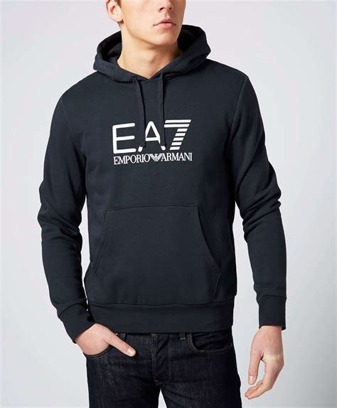 mens emporio armani hoodies